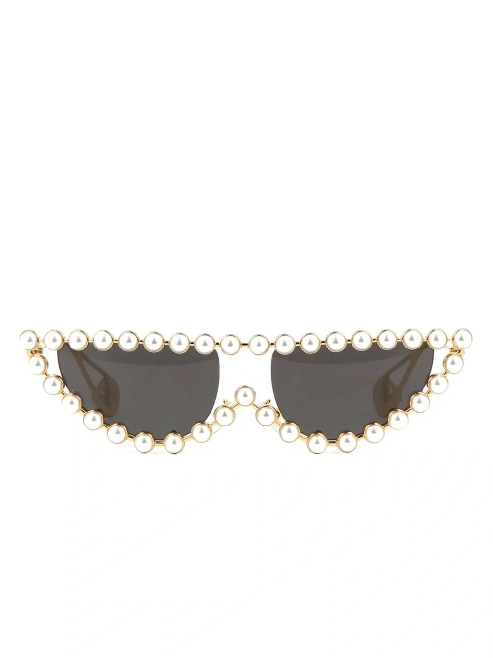 NWT • Gucci Pearl-Trim Cat Eye Sunglasses
